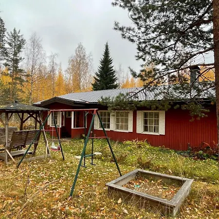 Fishing Red House Simpele Villa Parikkala