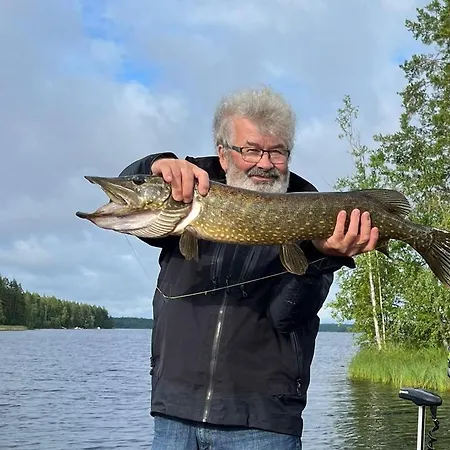 Villa Fishing Red House Simpele