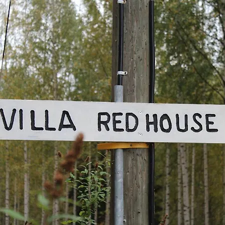 Fishing Red House Simpele Villa *